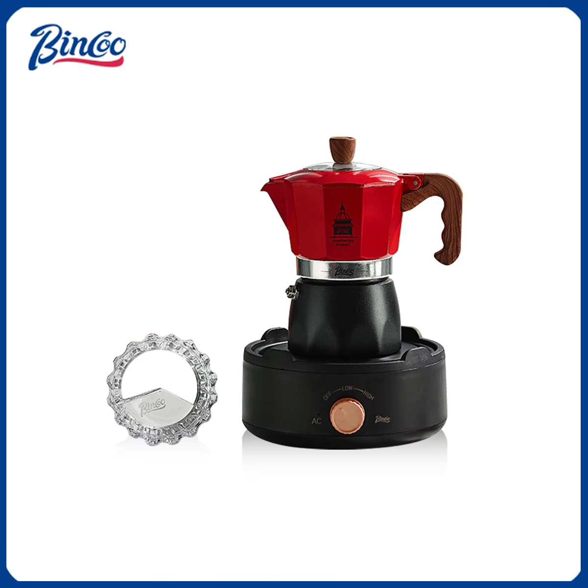 Coffee Equipment Accessories - Bincoo Double Valve café Moka Pot