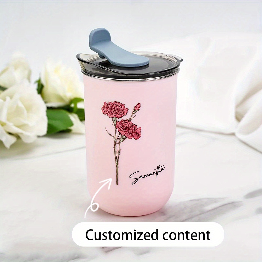 Coffee Equipment Usa - Gobelet à café personnalisé avec fleur