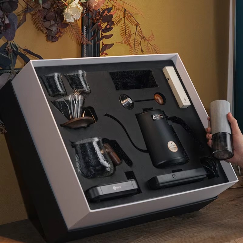 Coffee Equipment Gift Set - Coffee Shop de luxe, ensemble d'équipement