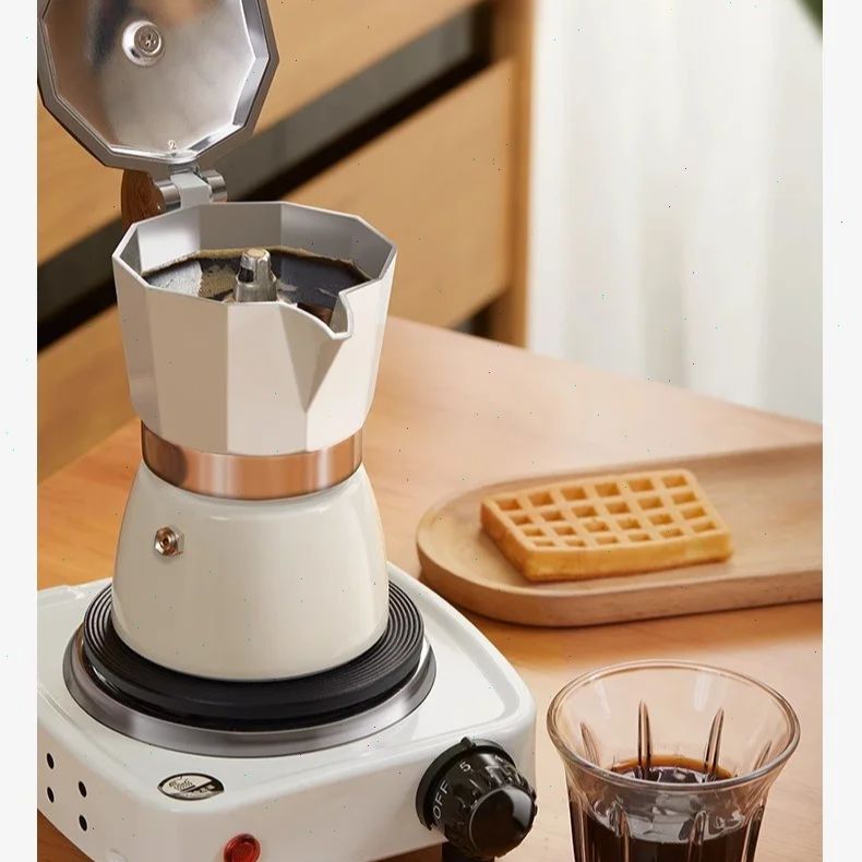 Coffee Equipment Usa - Pot Moka à fond rond à
