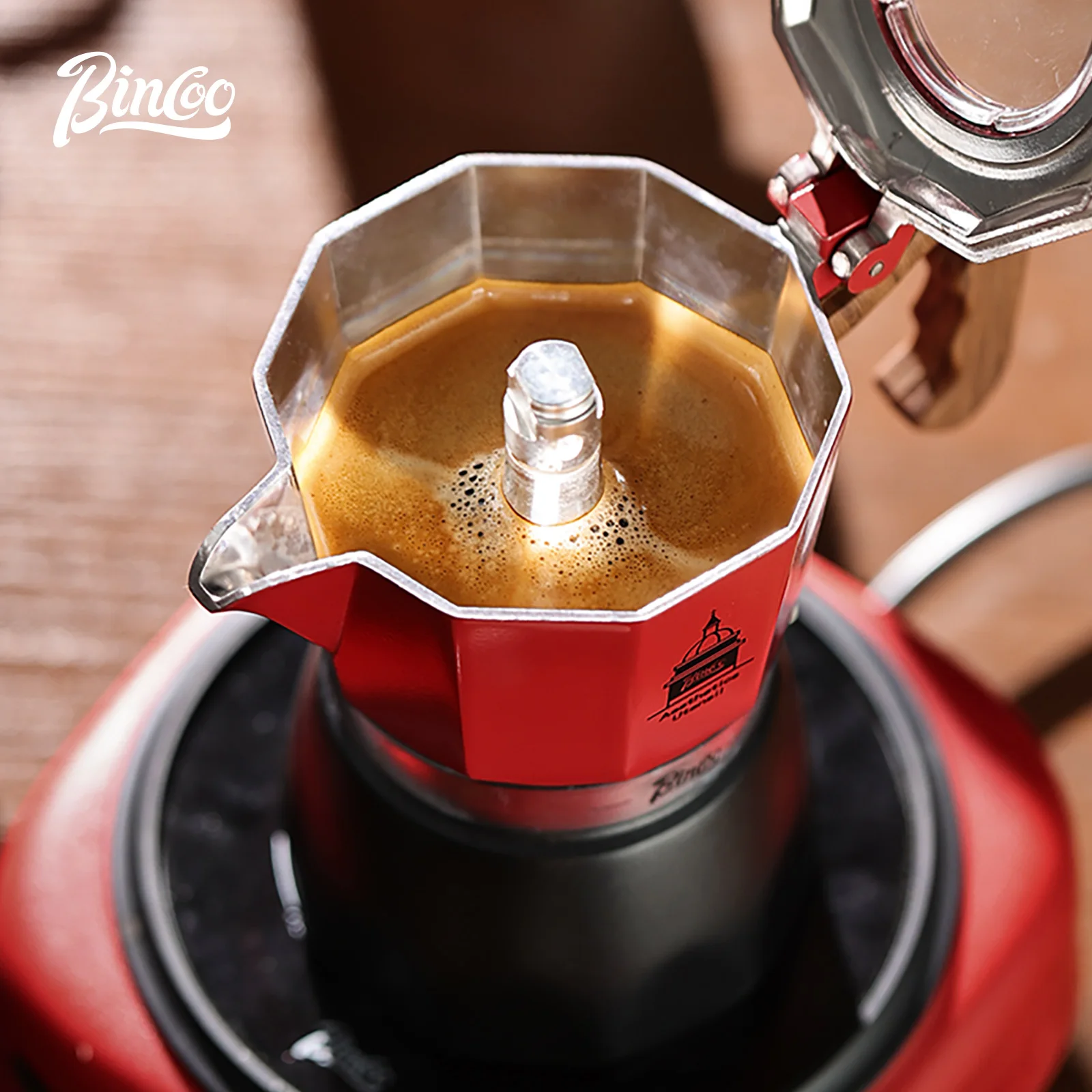 Bincoo Double Valve café Moka  - Coffee Equipment Accessories avis et prix