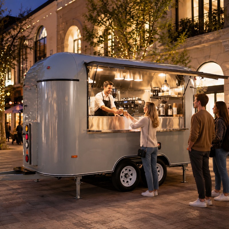 Food Truck Mobile avec Cuisine - Coffee Equipment Usa avis et prix