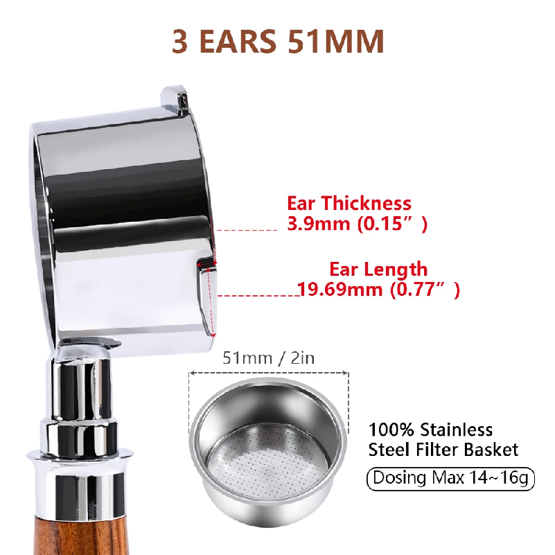 Porte-filtre à café sans fond, - Coffee Equipment Accessories avis et prix