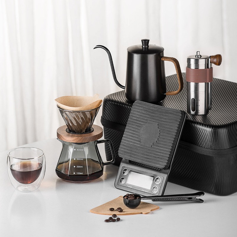 Ensemble de café artisanal pou - Coffee Equipment Gift Set avis et prix
