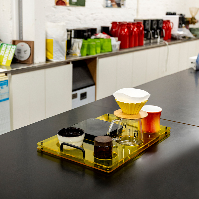 Plateau à café en acrylique, u - Coffee Equipment Tray avis et prix