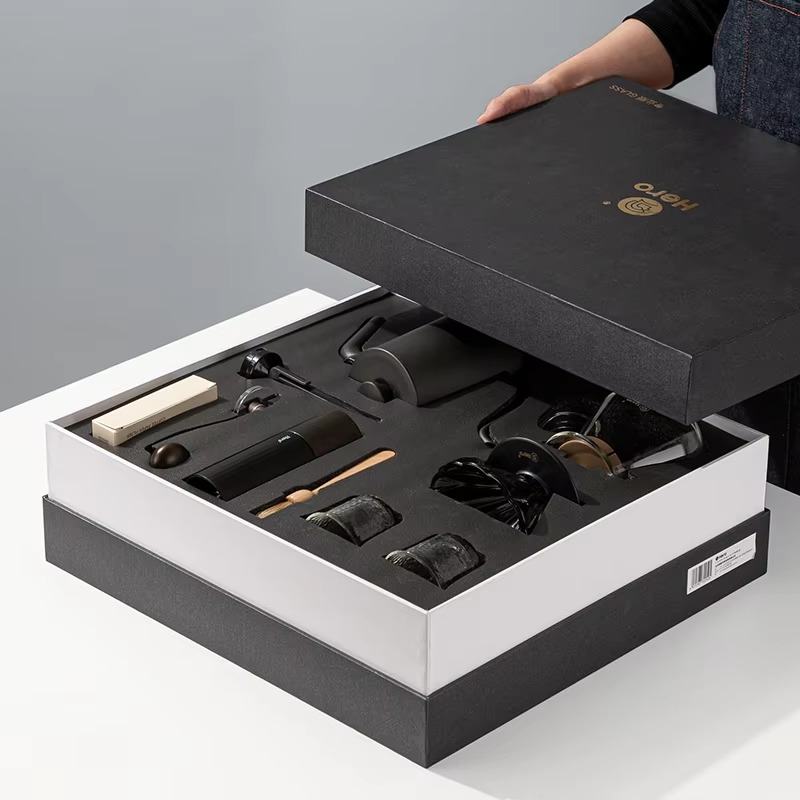 Coffee Shop de luxe, ensemble  - Coffee Equipment Gift Set avis et prix
